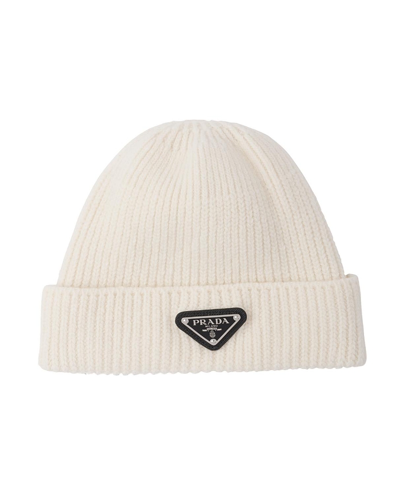 Prada Wool And Cashmere Beanie