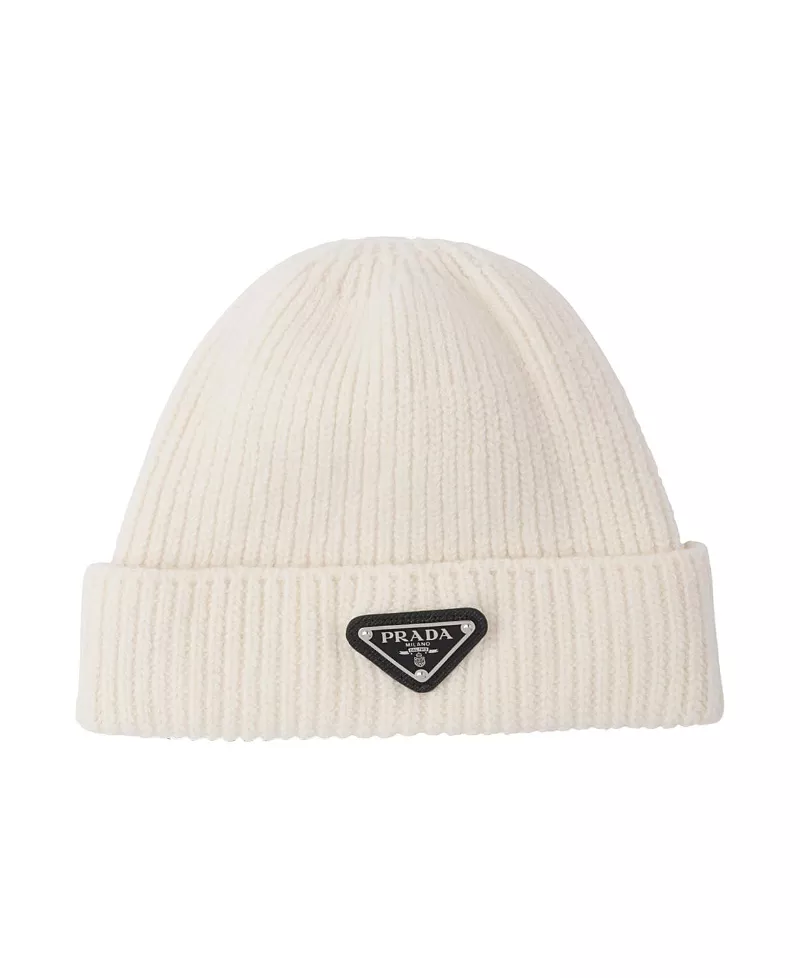 Prada Wool And Cashmere Beanie