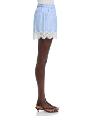 Emmie Lace Hem Shorts