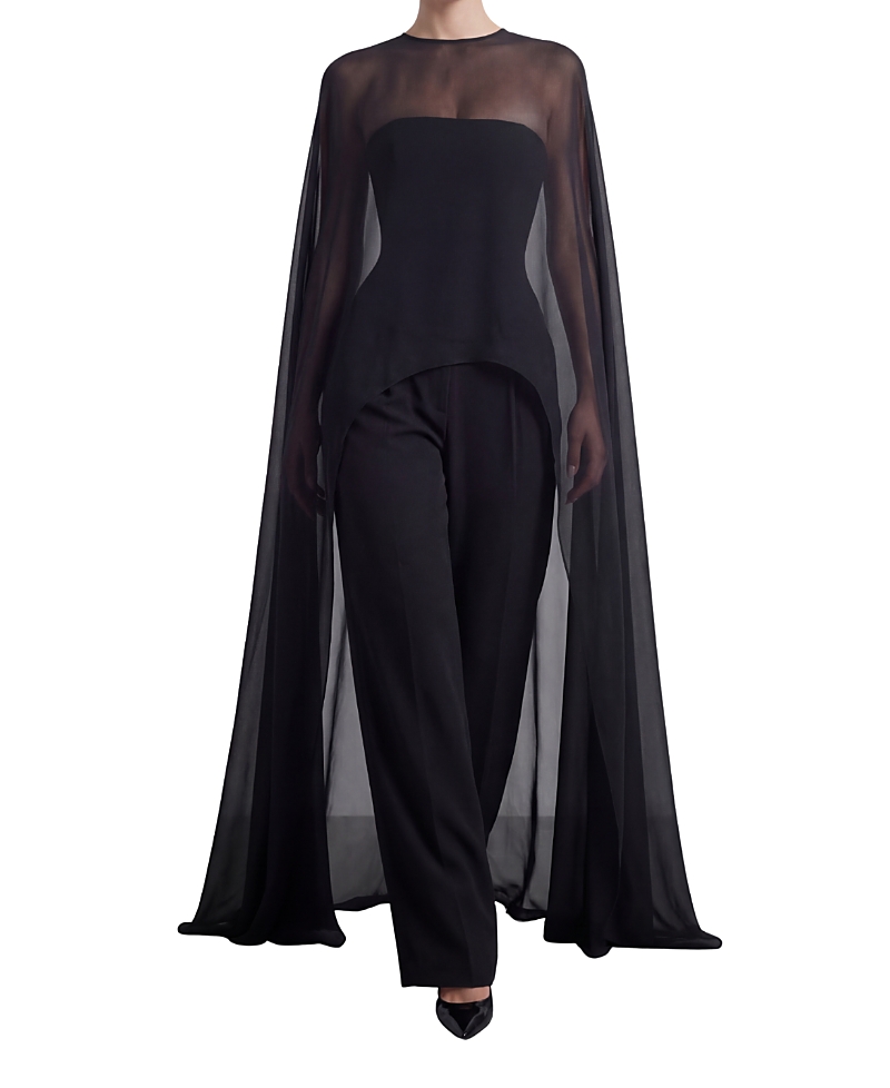 Heiress Beverly Hills The Maxi Cape Top