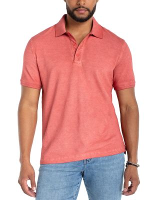 Short Sleeve Novelty Rib Polo Shirt