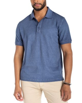 Liverpool Los Angeles Short Sleeve Novelty Rib Polo Shirt
