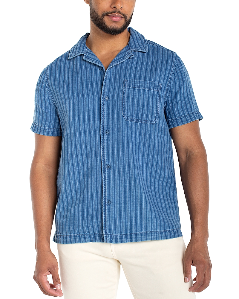 Liverpool Los Angeles Short Sleeve Button Up Shirt