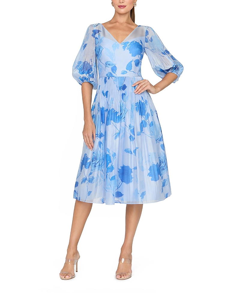 Kay Unger Georgina Midi Dress