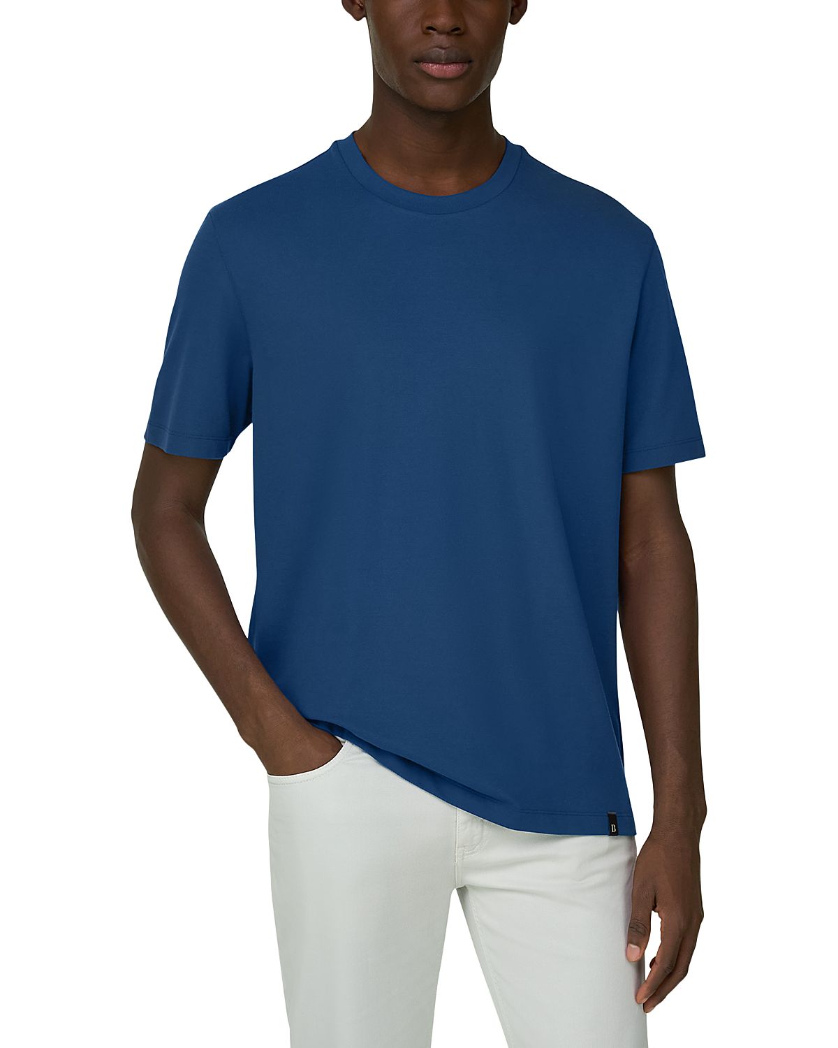 Boggi Milano Cafe Pique Crewneck T-Shirt