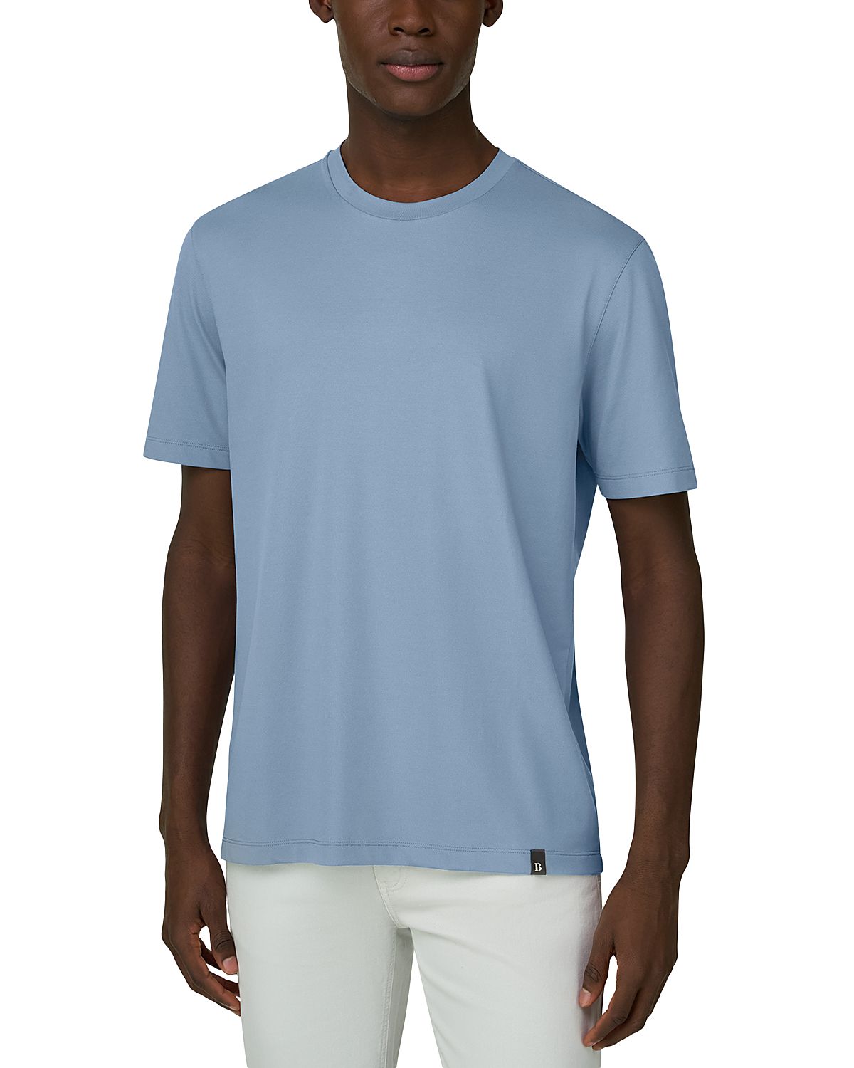 Boggi Milano Cafe Pique Crewneck T-Shirt