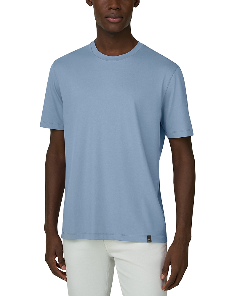 Boggi Milano Cafe Pique Crewneck T-Shirt