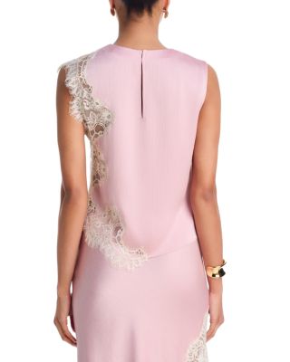 Lace Inset Top & Lace Inset Skirt