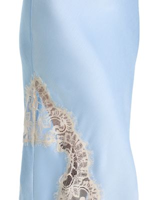 Lace Inset Top & Lace Inset Skirt