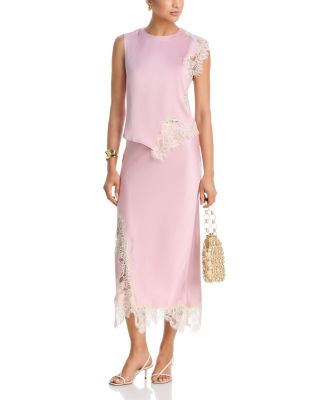 Lace Inset Slip Skirt - Exclusive