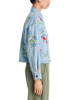 Beatrix Cropped Denim Jacket