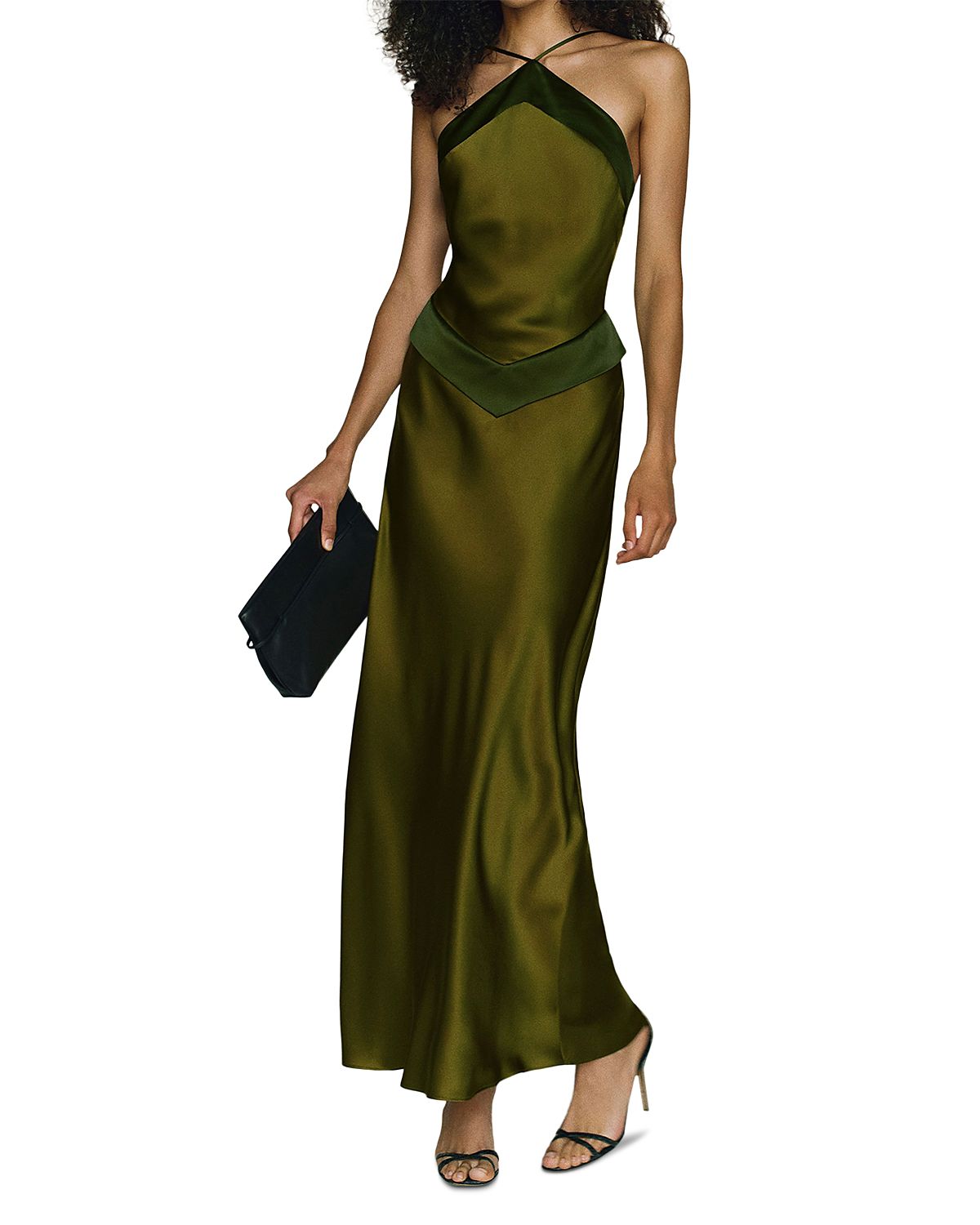 Reformation Jillian Silk Dress