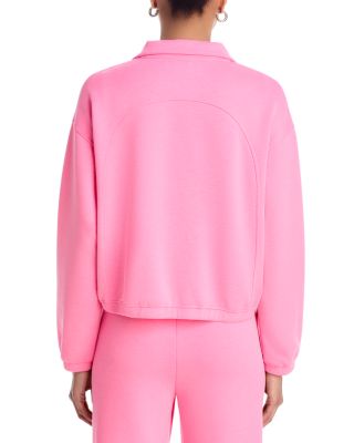 Cloud Fleece Quarter Zip Sweatshirt & Wide Leg Pants