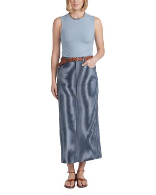 Striped Maxi Skirt