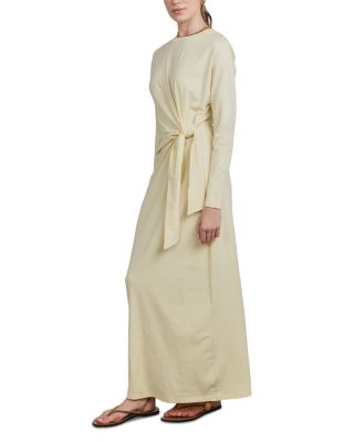 Side Tie Maxi Dress