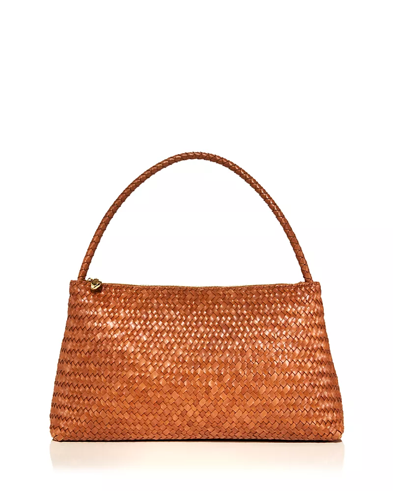 Madewell The Signature Woven Collection Large Leather Shoulder Bag