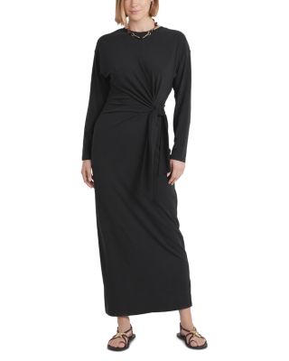 Side Tie Maxi Dress