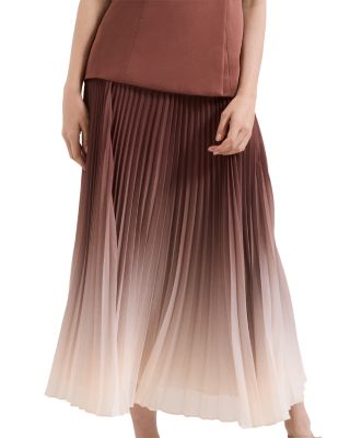 Solana Brown Ombr&eacute; Tux Midaxi Dress