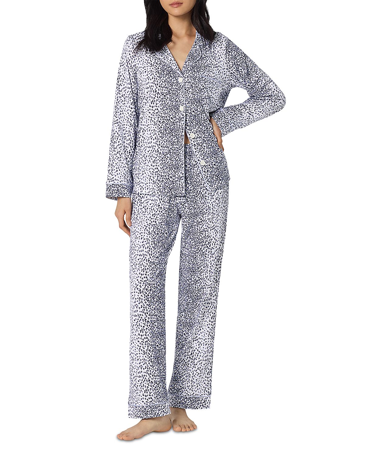 BedHead Pajamas Long Sleeve Classic Stretch Jersey Pajama Set