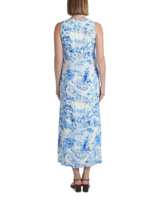 Georgette Column Dress