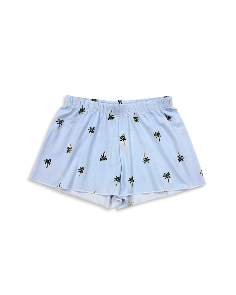Esme Girls' Island Palm Print Shorts - Little Kid, Big Kid