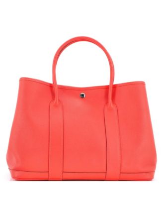 36 Garden Party Tote Leather