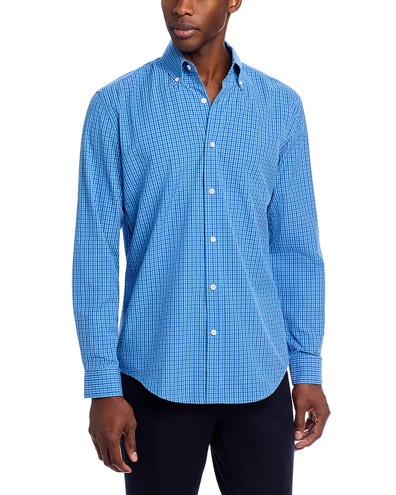 The Men's Store at Bloomingdale's Seersucker Plaid Button Down Shirt - Exclusive
