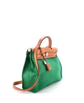 31 Herbag Zip Leather and Toile