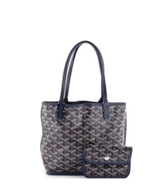  Mini Anjou Reversible Tote Coated Canvas