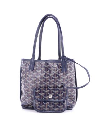  Mini Anjou Reversible Tote Coated Canvas
