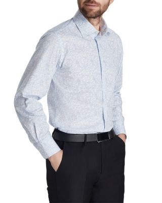 Floral Print Dress Shirt