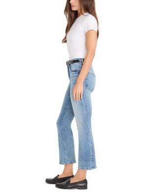 Good Legs High Rise Ankle Mini Boot Jeans in Indigo1293