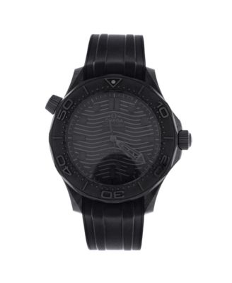  Seamaster Professional Diver 300M Co-Axial Master Chronometer Automatic Watch in Ceramic and Rubber 44mm