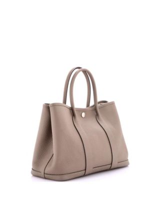 30 Garden Party Tote Leather