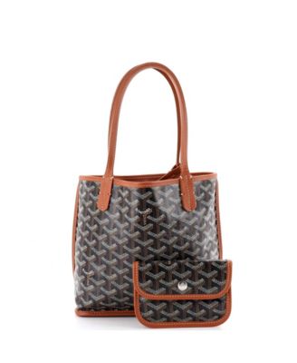  Mini Anjou Reversible Tote Coated Canvas
