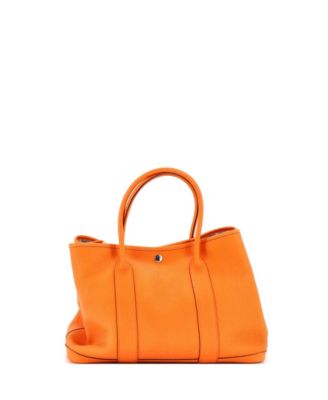 36 Garden Party Tote Leather