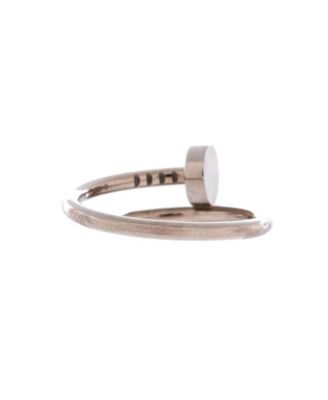  Small Juste un Clou Ring 18K White Gold