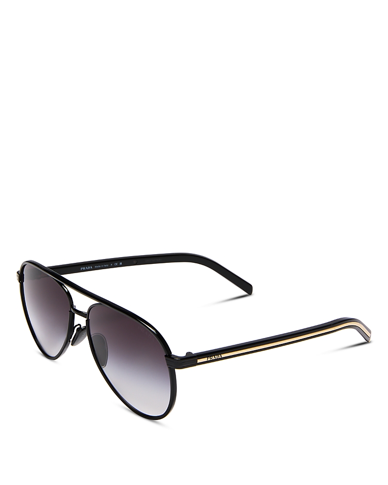 Prada Aviator Sunglasses, 59mm