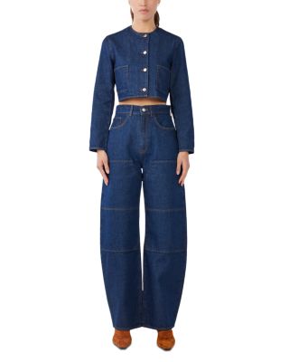 Celeste Cropped Suit Jacket