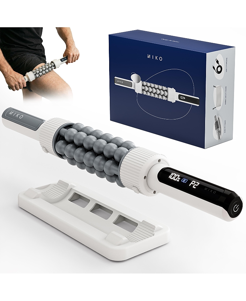 Miko Swift Hands-Free Rolling Percussive Massager for Muscle Recovery, Tension Relief, and Relaxation