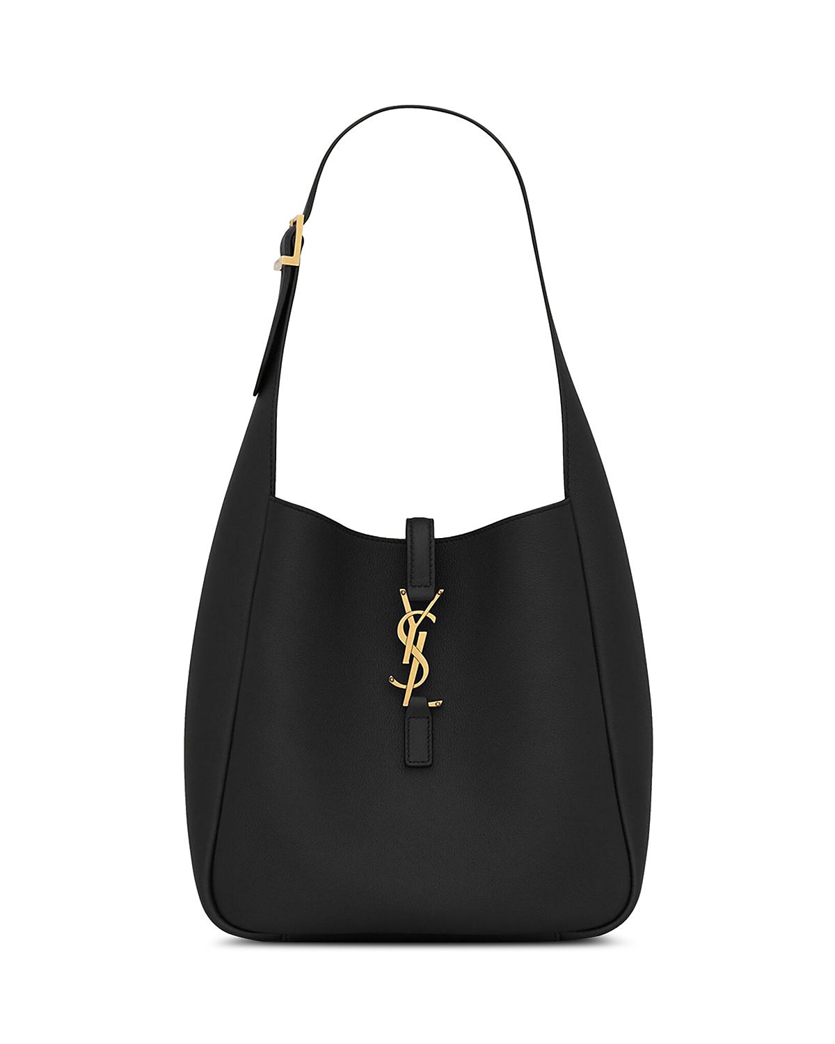Saint Laurent Le 5 A 7 Supple Small Shoulder Hobo Bag
