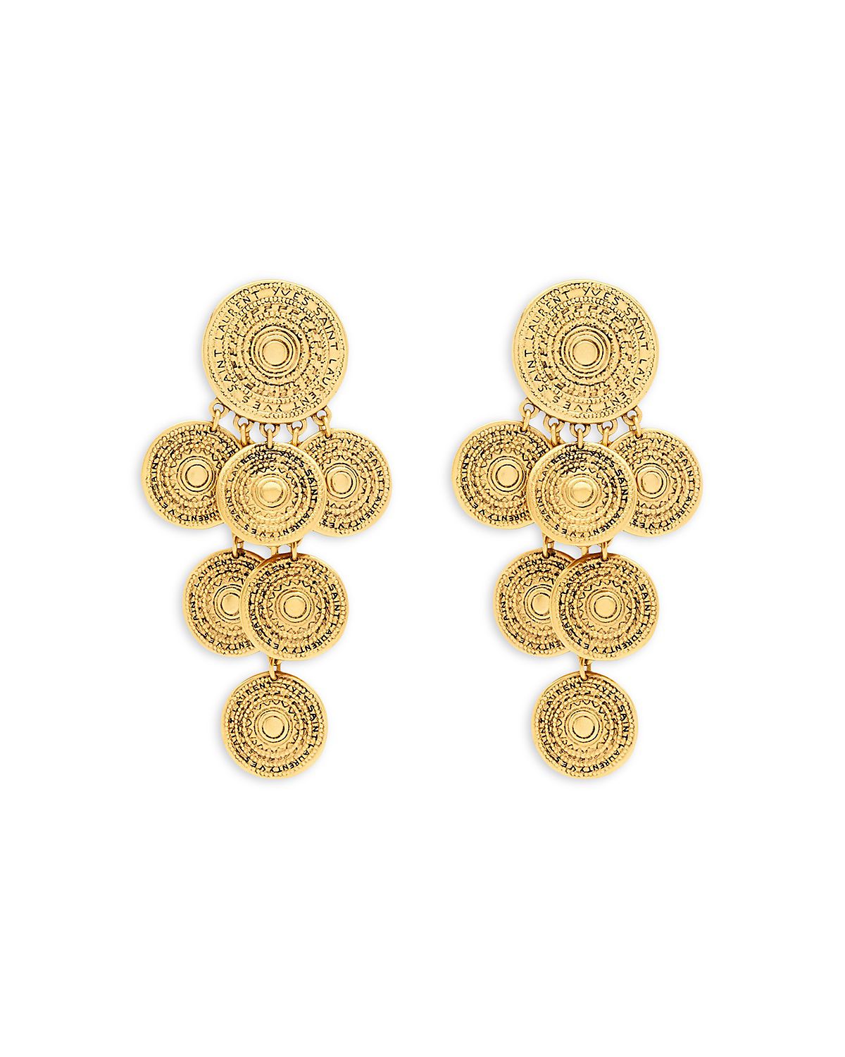 Saint Laurent Yves Saint Laurent Charm Earrings