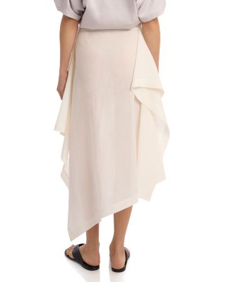 All Squares Asymmetrical Skirt