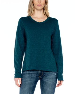 Long Sleeve Baby Fit Shrunken Crew Tee