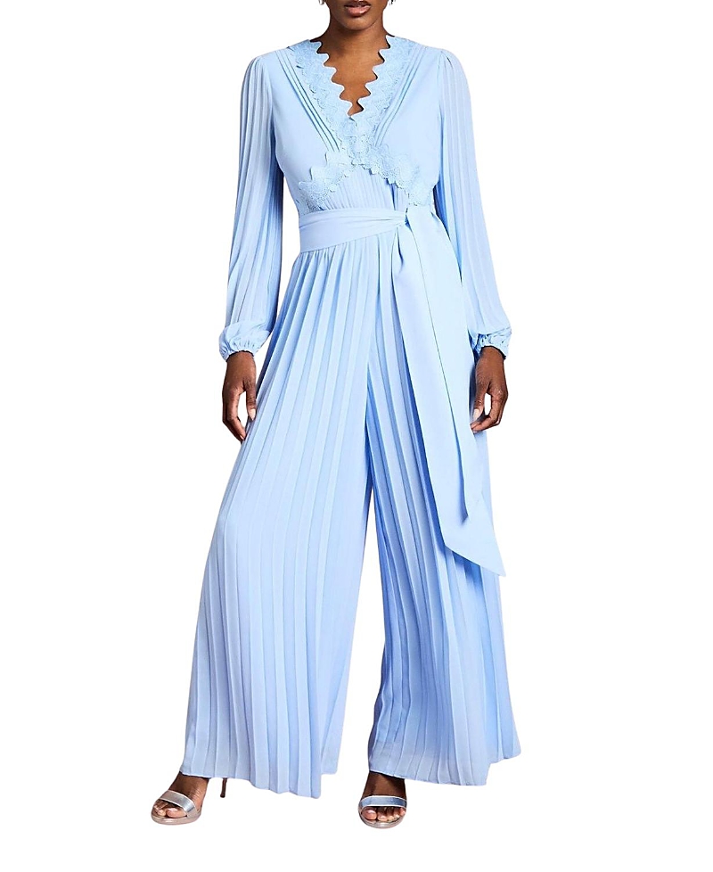 Coast Pleated Leg Tie Waist Jumpsuit