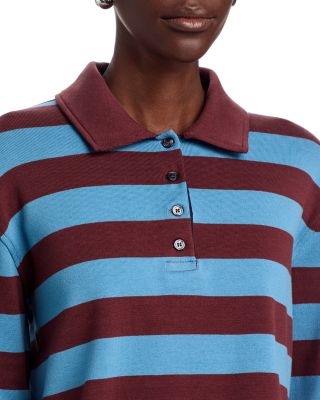 Barrett Striped Polo Top - thumbnail 4