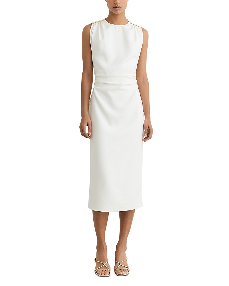 Reiss Bronte Midi Jersey Dress