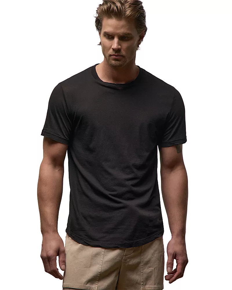 James Perse Clear Jersey Crewneck Tee
