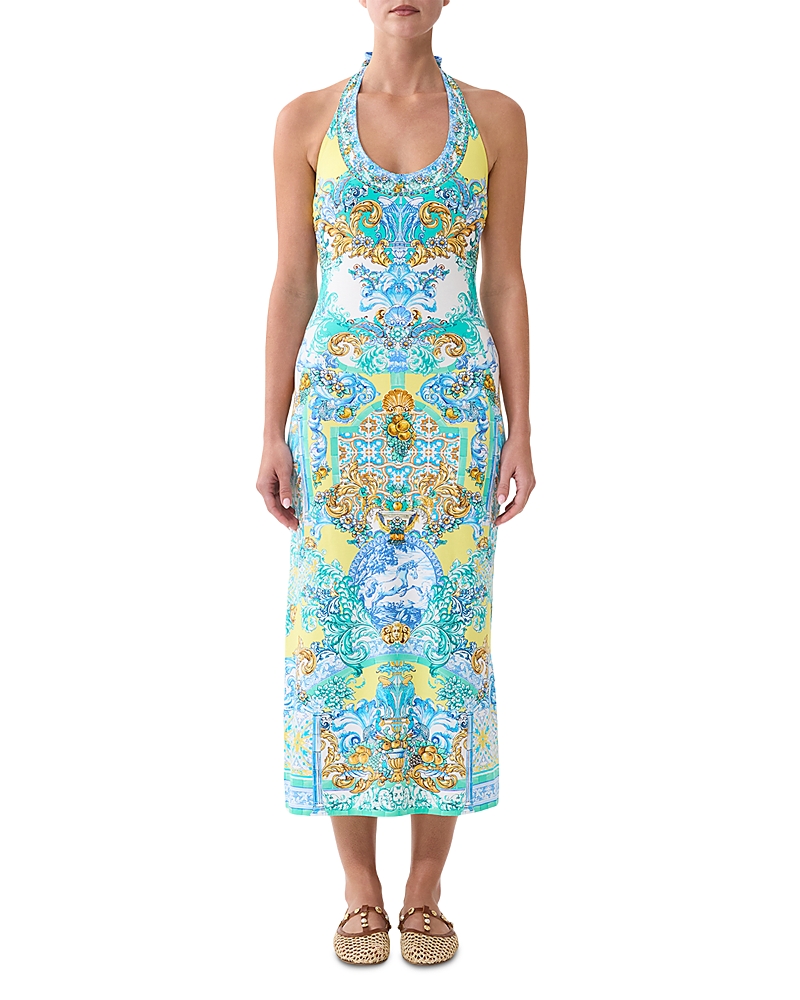 Camilla Jersey Halter Dress