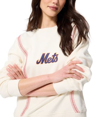 Baseball Stitch Crewneck Sweatshirt